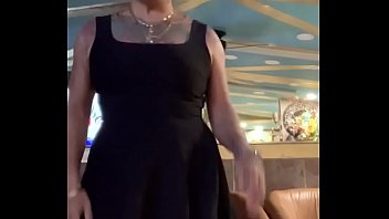 Preview 4 of Busty Pierced Nipple Solo - Intentando bailar cumbia