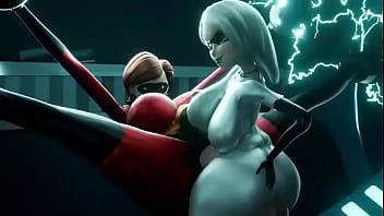 Preview 3 of Sexhibition Norway - elastigirl x mirage futa