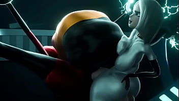 Preview 4 of Sexhibition Norway - elastigirl x mirage futa