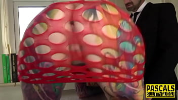 Preview 1 of Pov Suck And Stroke Bbc Cum - Tattooed submissive slut throating