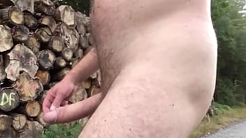 Preview 2 of Deep Wild Rape - Exhib in the wood