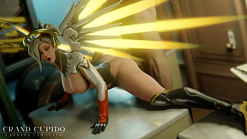 Preview 2 of Penny Po Ax - Mercy Taken from Behind on the Table Doggy Style
