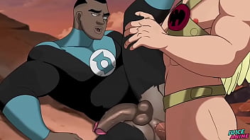 Preview 4 of Indian Aunty Footjob - Green Lantern - part 2 UNCENSORED - Hentai Bara Yaoi