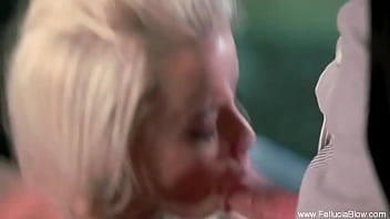 Preview 3 of Tied Up Frat - Smooth Blonde Girlfriend Amazing Oral