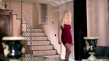 Preview 1 of Tied Up Frat - Smooth Blonde Girlfriend Amazing Oral