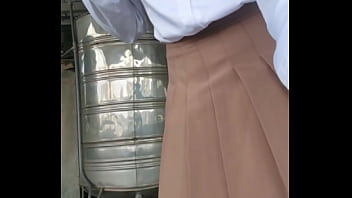 Preview 2 of Chalo Wala Sex - 【Shemale】Outdoor anal,  cum on dildo then anal again