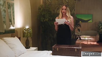 Preview 1 of Saxcy Xxxx Videi Hd - Deeper. Obedient Baddie Khloe Kapri Deepthroats His Massive Cock