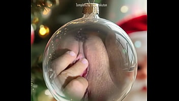 Preview 2 of Marketa Stroblova Anal Treesome - Feliz Natal - Merry Christmas