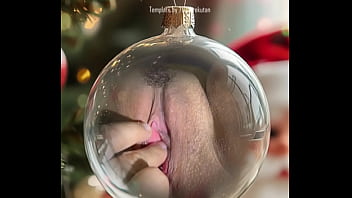 Preview 3 of Marketa Stroblova Anal Treesome - Feliz Natal - Merry Christmas