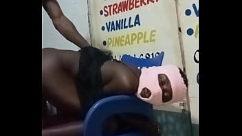 Preview 3 of Horse Pocket Pussy - Skinny African teen slut loves it rough good hard fuck