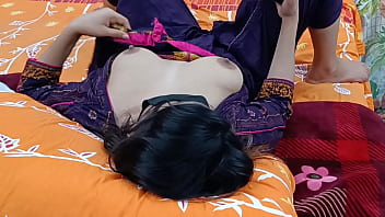 Preview 1 of Brininess - Desi Aunty Caught And Fucked By Her Neighbour While She is Watching Her Own Porn Movie On Mobile