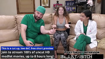 Preview 4 of Real Estate And Boy - Aria Nicole Accidentally Gets Creampied By Doctor Tampa