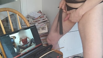 Preview 1 of Orega - Oznob spanks and whips cock in a cum tribute
