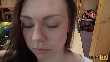 Preview 2 of Anak Clean - HUNT4K. Rich guy meets poor couple in bowling and fucks girl hard