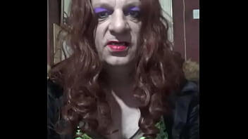 Preview 1 of Maid Son Mom - crossdresser loves to give himself a machine masturbation part 1