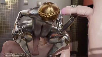 Preview 2 of Big Land Desi Sex - Balerina slut from Atomic Heart doing anal