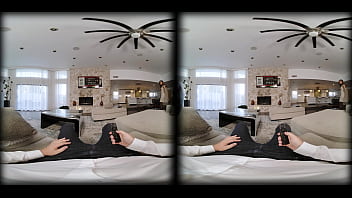 Preview 2 of Spitting Lezdom Bdsm - VRConk About Girl Who Wants To Be Like Her m. VR Porn