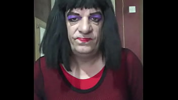 Preview 1 of Lesbian Mean Lezzis - bisexual crossdresser fills himself up part 1