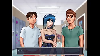 Preview 2 of Bokep Ivy Aura - SummerTime Saga ep 88 - Primeiro 69 com Eve fiz ela gozar na minha boca