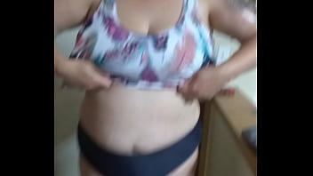 Preview 3 of Teen Cooleg - Slow motion boob drop.