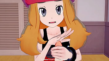 Preview 1 of Xxx Rani Mukhar - Pokemon 3D hentai: 1X years later,  Clemont has finally found a bride and it was.... Serena!