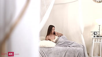Preview 1 of China Virgin Porn Video - Brunette DP by boss and companion