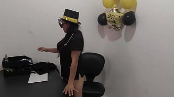 Preview 4 of Rika Tsukino - The hot office worker prepares an anal plug to play with her horny buttocks