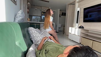 Preview 1 of Nelly Makesy - JOVEN HIJASTRA TRAVIESA me seduce cuando estamos solos