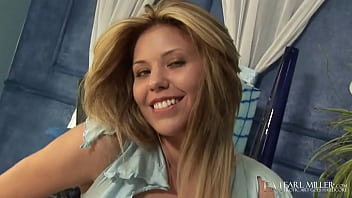Preview 1 of Cidnip Xnxx Com - Small Boobed Coed Kira Lanai Stuff Her Pretty Pussy With A Pink Dildo!
