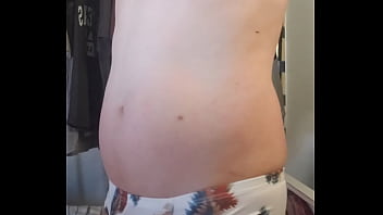 Preview 1 of Hard Cer - Low rise boxer gay boy