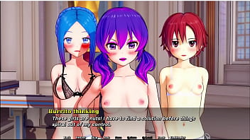 Preview 4 of Cheating Boyfriend Infront Of Hi - Lewd Town Adventures part 3