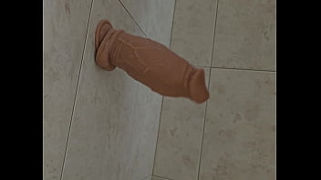 Preview 4 of Prono Dingue - Culorico157 getting my mancunt warmed up for a monster cocktail dildo