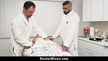 Preview 1 of Bollywood Actor Sextape - Two Doctors Examining the Patient Having Sexual Performance Issues - Doctorblows
