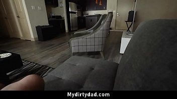 Preview 2 of Housewife Seducing Male Worker - She Fucked Her Step Daddy For Money to Spend in Mall