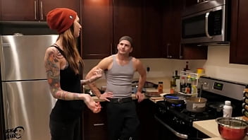 Preview 4 of Taboo Tenns - Ep 1 Cooking for Pornstars