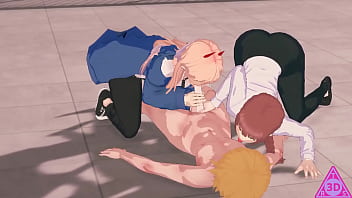 Preview 2 of Oofice Lady - Makima Power Denji Chainsaw Man hentai videos have sex blowjob handjob horny and cumshot gameplay porn uncensored... Thereal3dstories.. 1/2