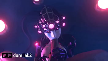 Preview 2 of Fuck Ass M - Widowmaker Giving Blowjob
