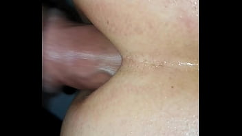 Preview 2 of Sani Leone Dasi - Ficke meinen Mann ohne Gummi,  stehend vor dem Esstisch. Er in H&uuml_ndchen Position unter dem Esstisch bis ich ihm geil auf sein Fick Loch spritze und schlie&szlig_lich die hei&szlig_e Ladung in seinen Arsch ficke.