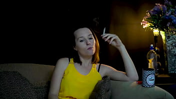 Preview 2 of Daed And Son - Sucking on a cigarette and looking at you