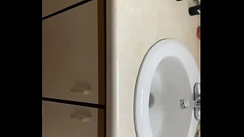 Preview 4 of Binded Eyes - Jerking my hard cock