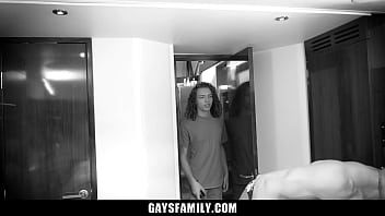 Preview 1 of Bress Licking And Rap - Stepdad and Stepson Having Passionate Sex on The Yacht - Gaysfamily