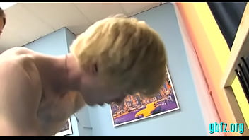 Preview 3 of While Fucking Husband Call - Slutty gay twink sucks penis