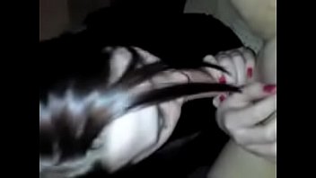 Preview 2 of Hunting Cock To Boobs - brunette teen sucking cock good