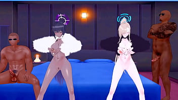 Preview 2 of Desi Bangla Xxc - Asuna X Karin MMD