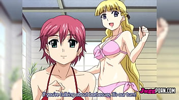 Preview 2 of Tube Porn Marzia - A sexy blonde seduces a resort employee to fuck on the beach at night - UNCENSORED HENTAI