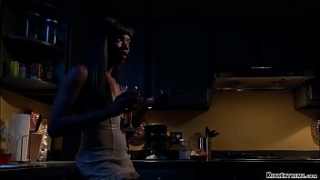 Preview 2 of Mom Fucks Son For Incentive - Employee ties and fucks ebony boss