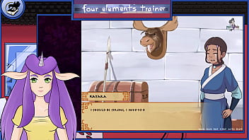 Preview 2 of Free Porn Cam Chat - Avatar the last Airbender Four Elements Trainer Part 16 footjob