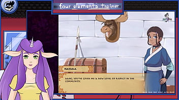 Preview 1 of Free Porn Cam Chat - Avatar the last Airbender Four Elements Trainer Part 16 footjob