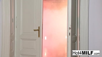 Preview 1 of Blood Rushing Videos - Brunette MILF Cynthia gets fucked in the ass