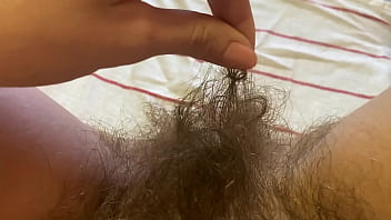 Preview 1 of Alison Tyler Svin Pool - TRIMMING MY SUPER LONG PUSSY HAIR CLOSEUP